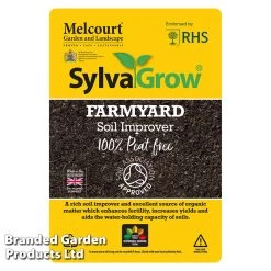 RHS SylvaGrow Farmyard Manure/Soil Improver -Dobies COMP SYLVAFARM S48260