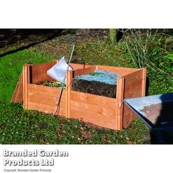 Modular Wooden Compost Bin -Dobies COMP WOODCMBIN U32469