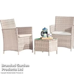 Seville Rattan Garden Bistro Set