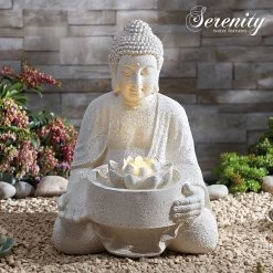 Serene Buddha Water Feature
