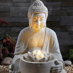 Serene Buddha Water Feature -Dobies G3864 3