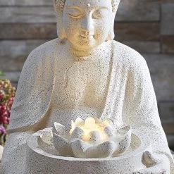 Serene Buddha Water Feature -Dobies G3864 4