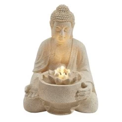 Serene Buddha Water Feature -Dobies G3864 5