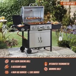 TOS Blazebox 4+1 Gas Burner Bbq 8 TOS Blazebox 4+1 Gas Burner Bbq -Dobies G401420Blazebox20Gas20BBQ20202