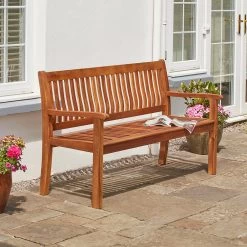 Acacia 3-Seater Rowena Garden Bench -Dobies G4030 3