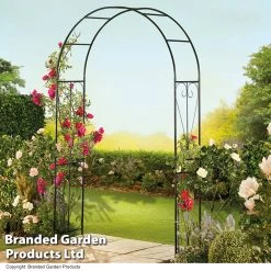 2.2M Garden Gear Garden Arch -Dobies GARD ARCHSWIRL T47920