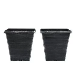 Biscotti Square Patio Pots -Dobies MH8083