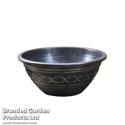 Waterlily Tricolour + Pond Basket + Black And Gold Bowl -Dobies POND PATIOPOT T17998
