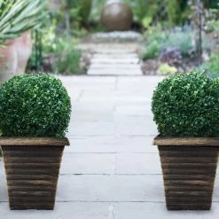 Biscotti Square Patio Pots