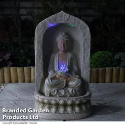 Stone Buddha Water Feature