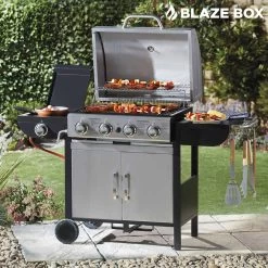 TOS Blazebox 4+1 Gas Burner Bbq