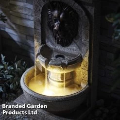 Lion Head Wall Water Feature 7 Lion Head Wall Water Feature -Dobies p WEBG4648