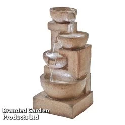 Four Tier Laguna Cascade Water Feature With Lights 5 Four Tier Laguna Cascade Water Feature With Lights -Dobies z HB293 1