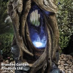 Hollow Tree Trunk Waterfall Water Feature 7 Hollow Tree Trunk Waterfall Water Feature -Dobies z WEBG39462