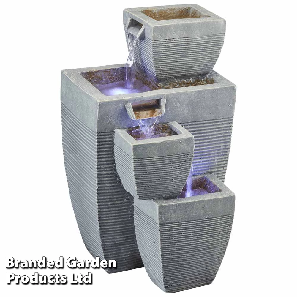 Cascading Vase Tabletop Water Feature 4 Cascading Vase Tabletop Water Feature - Image 4