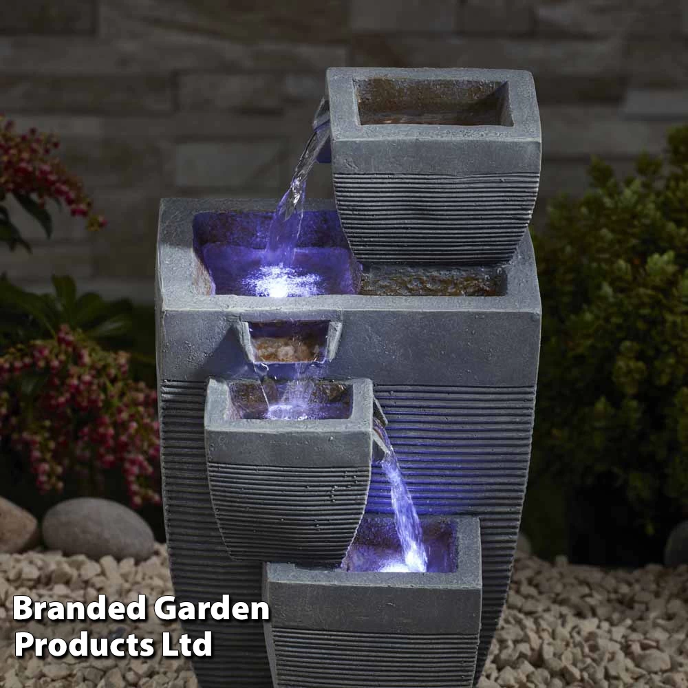 Cascading Vase Tabletop Water Feature 3 Cascading Vase Tabletop Water Feature - Image 3