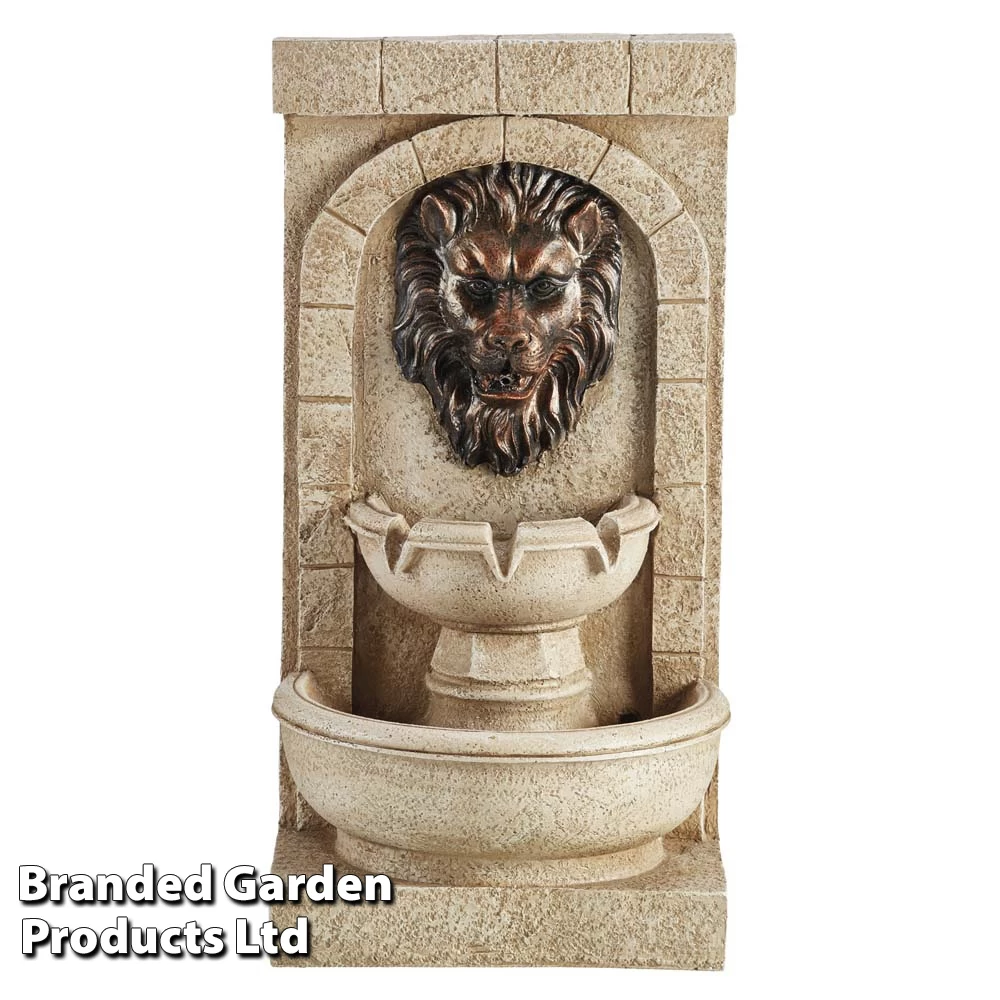 Lion Head Wall Water Feature 4 Lion Head Wall Water Feature - Image 4
