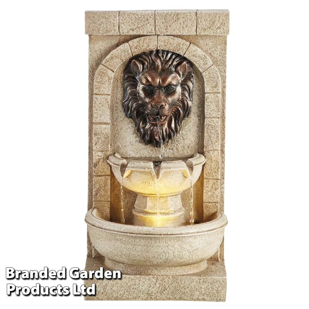 Lion Head Wall Water Feature 5 Lion Head Wall Water Feature - Image 5